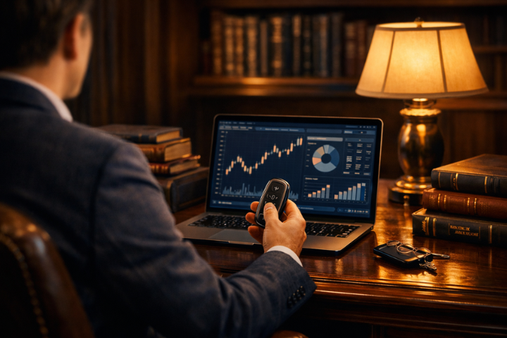 スマートキーを研究している