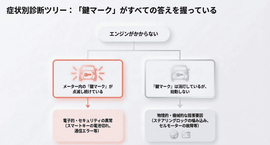 鍵マークがすべてを握っている