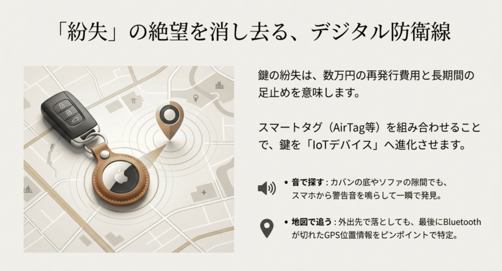 紛失の絶望を消し去る、デジタル防衛戦