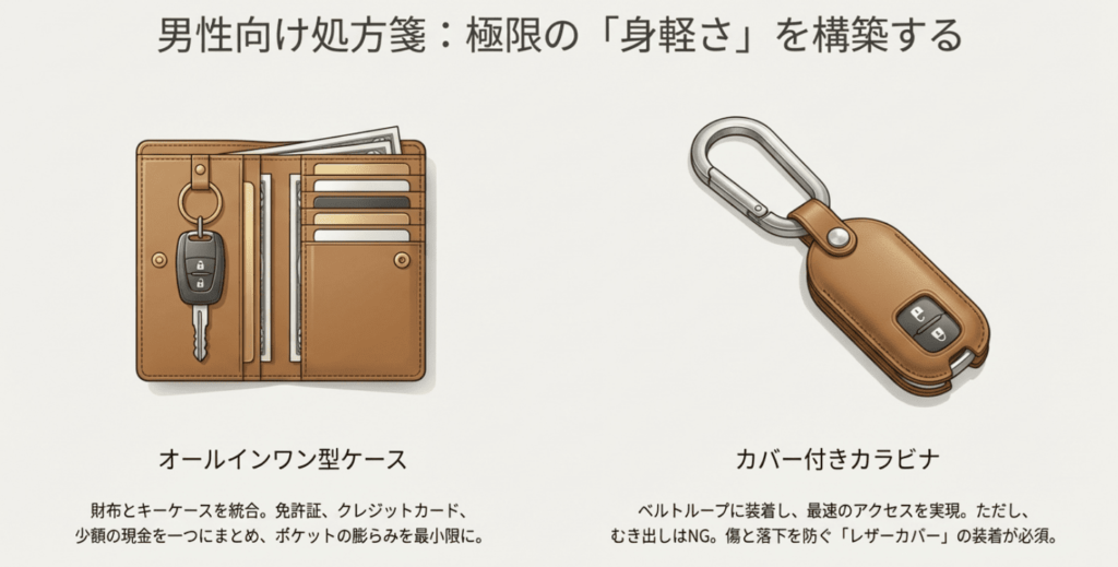 男性は極限の身軽さを構築すべき