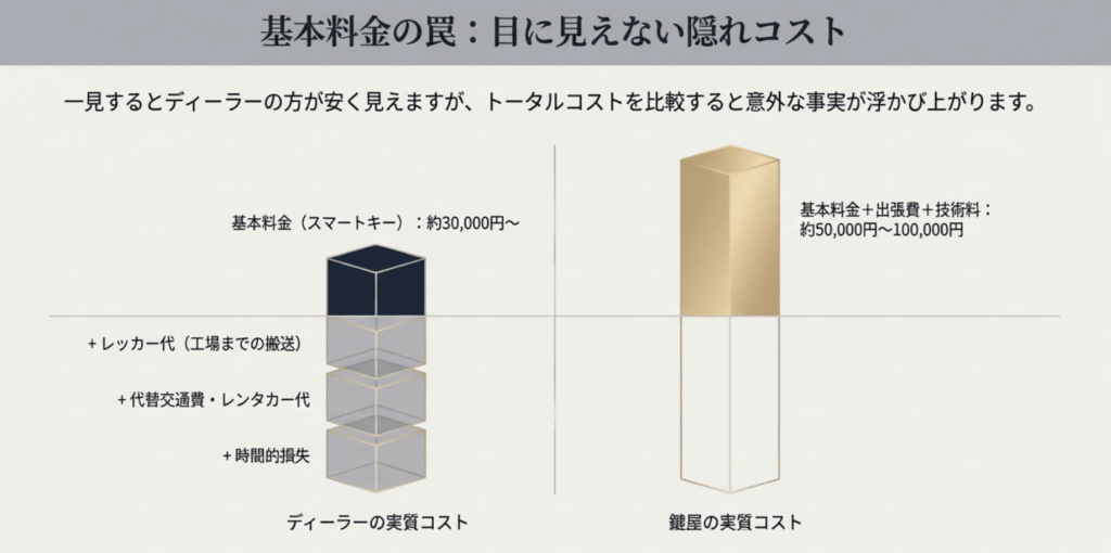 基本料金の罠、見えない隠れコストを解説する画像